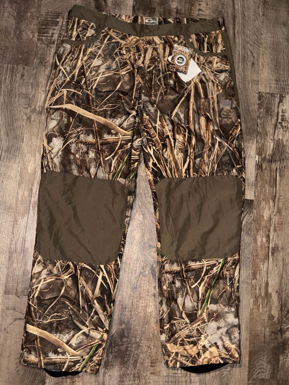 Men's Drake Waterfowl Pants with Olive Knee Panels